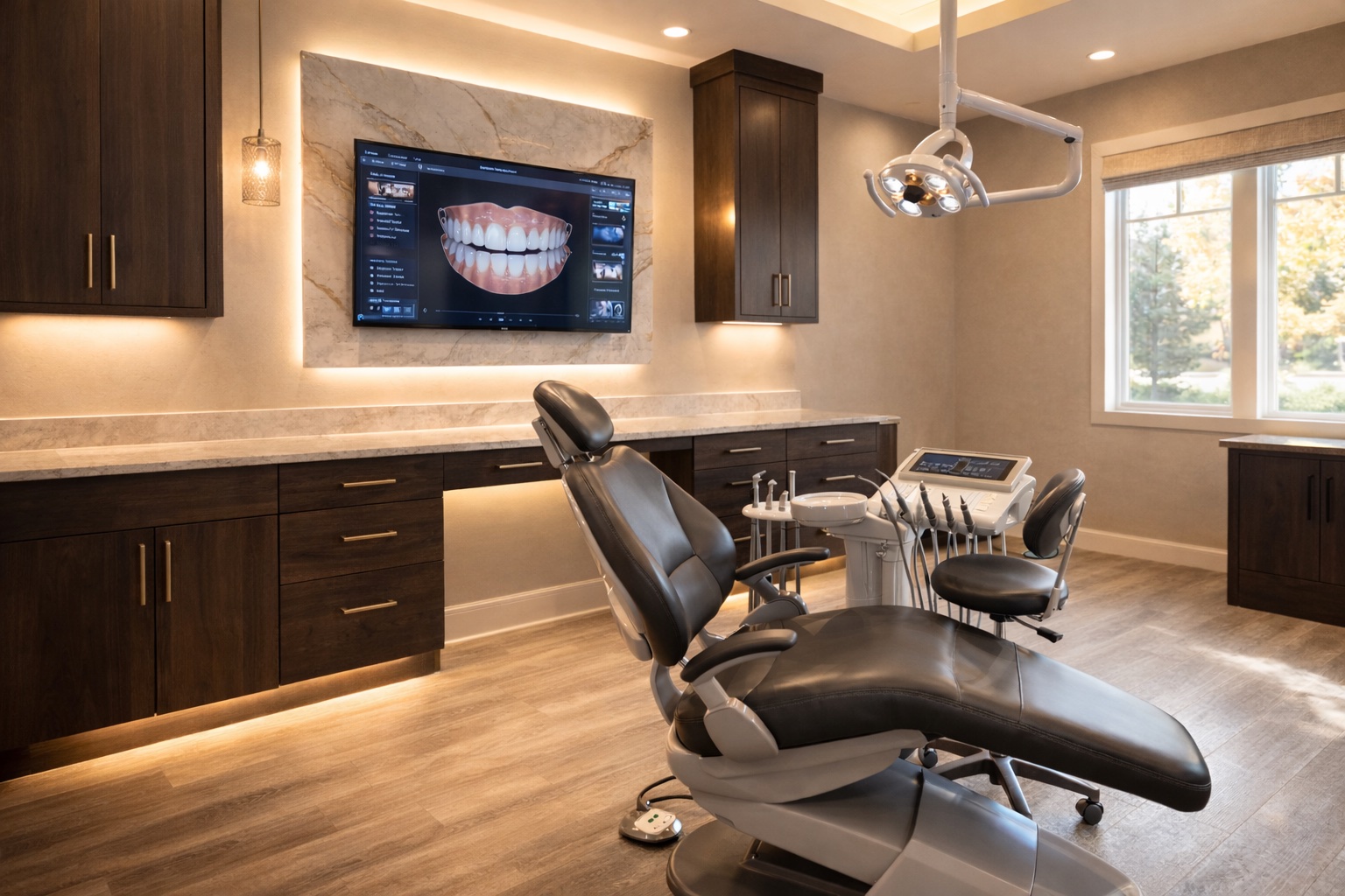 Advanced dental treatment room