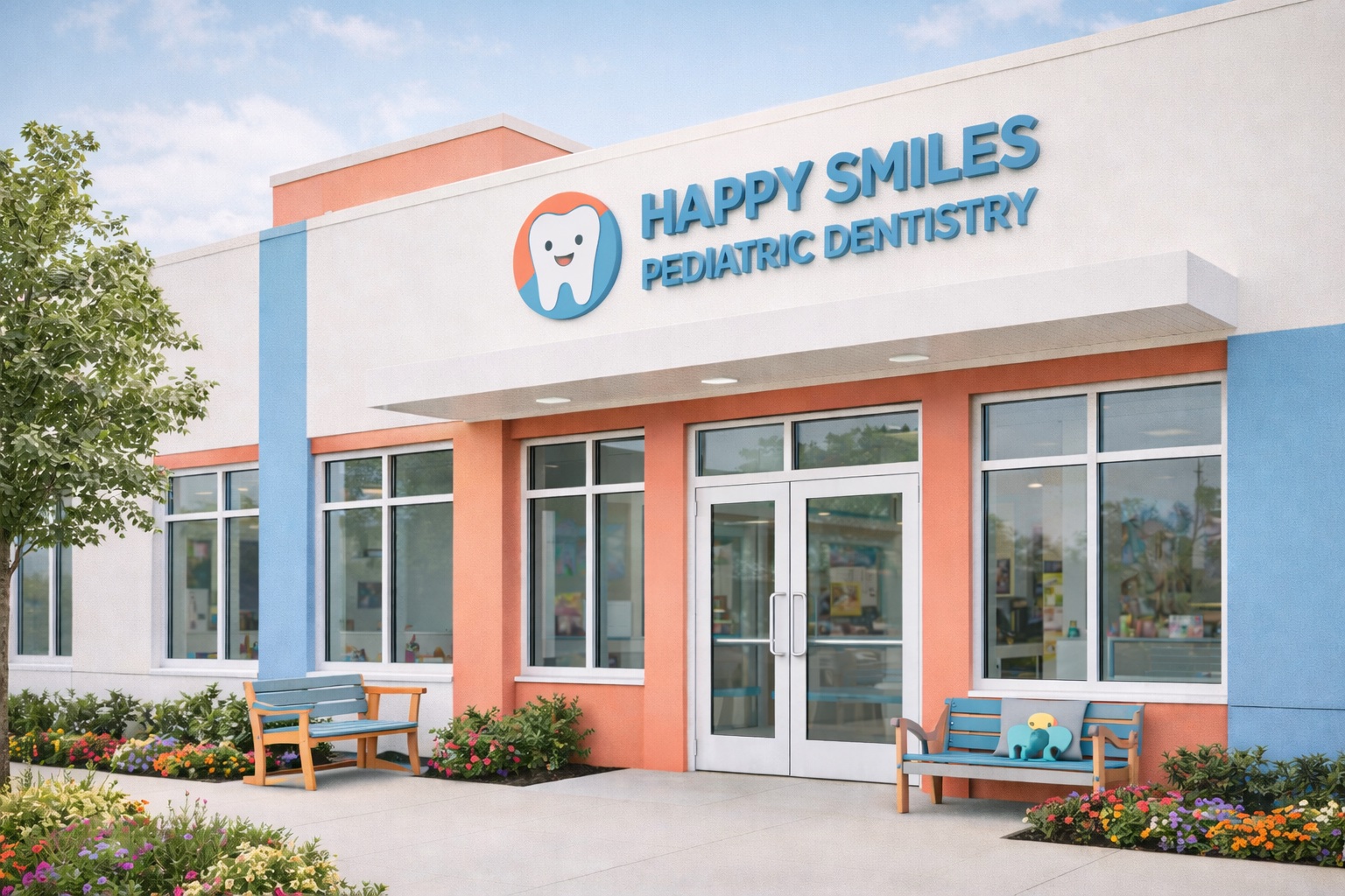Happy Smiles Pediatric Dentistry office exterior